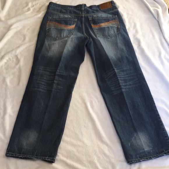 Songs of Freedom - Men's jeans size 38x32 straight leg, relaxed fit, dark wash - Picture 4 of 10